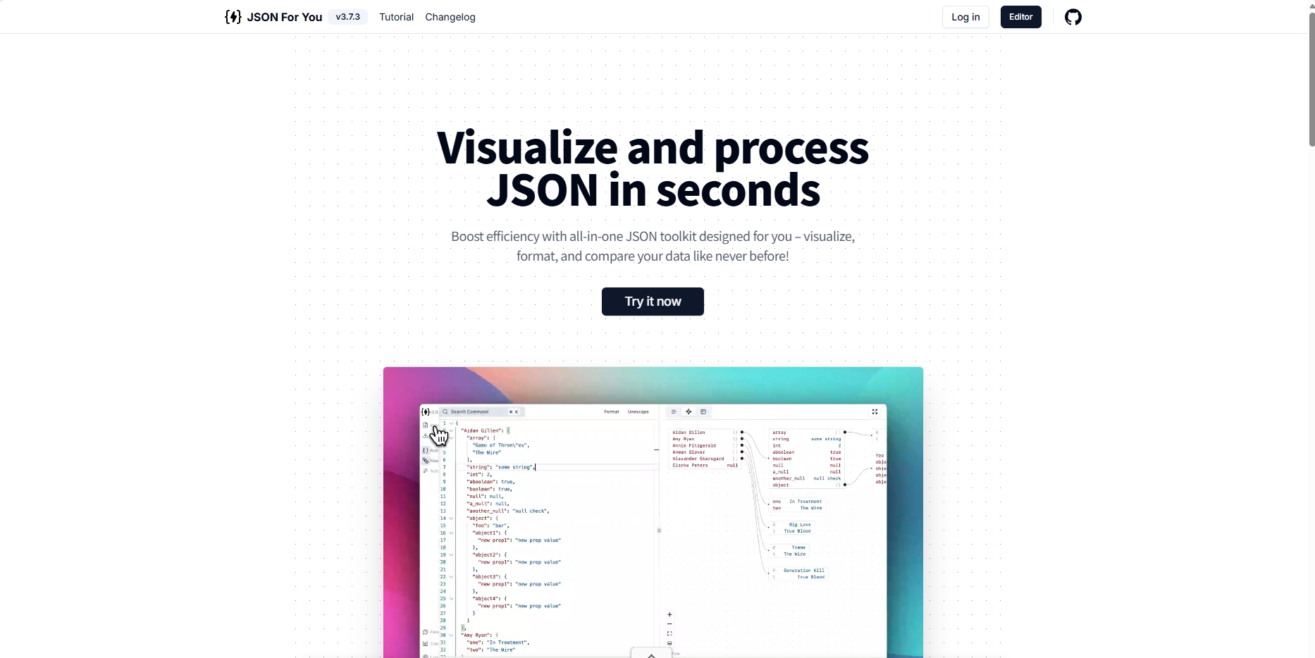 JSON For You
